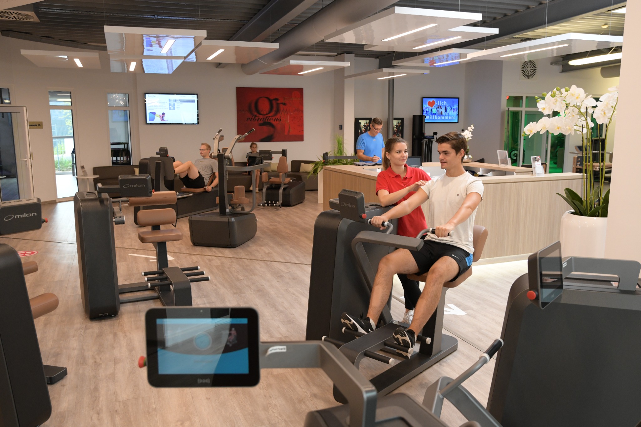 Milon- und Gerätebereich im RELAX Studio
